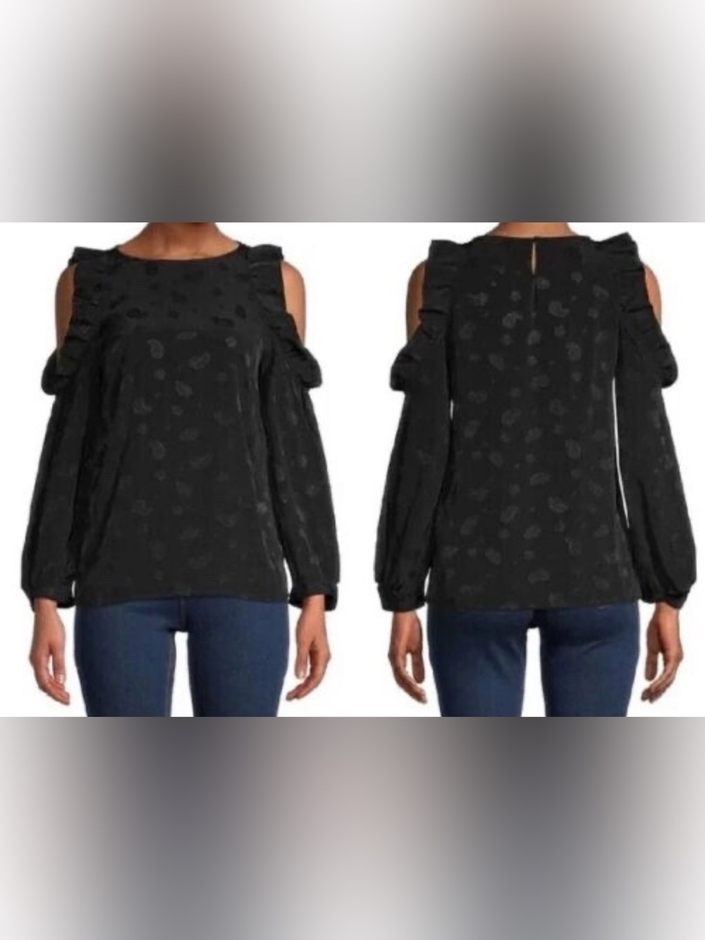 Maje Black blouse